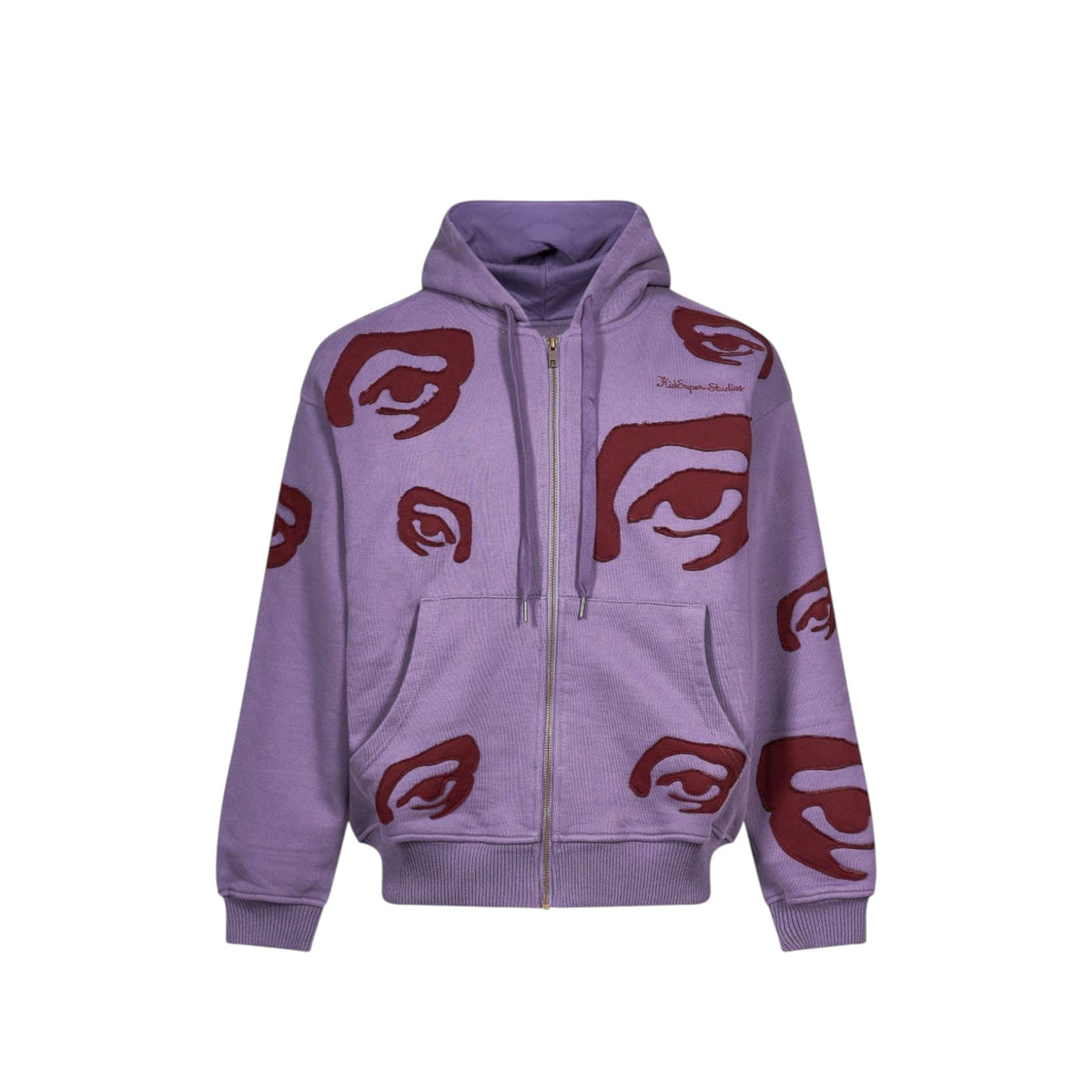 KidSuper Studios Allover Eye Hoodie - Purple - KidSuper Studios