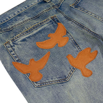 KidSuper Studios Doves Denim Jeans Mud Wash - KidSuper Studios