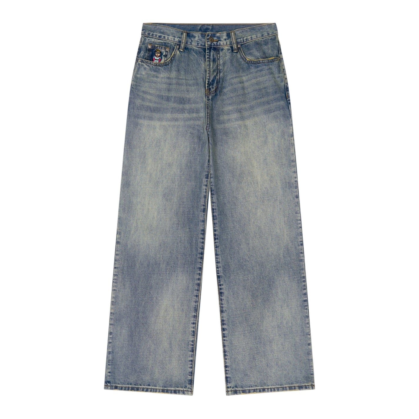 KidSuper Studios Doves Denim Jeans Mud Wash - KidSuper Studios