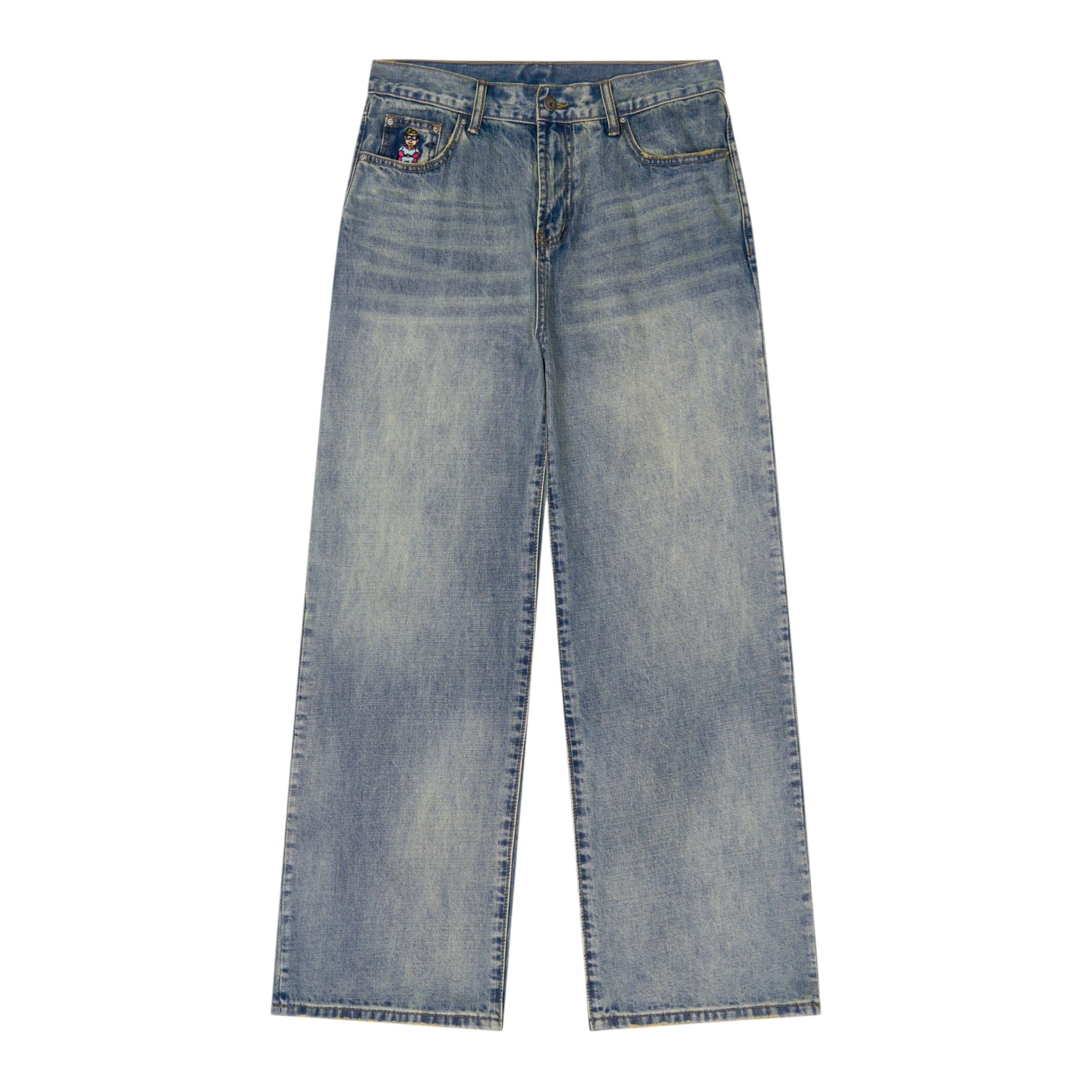 KidSuper Studios Doves Denim Jeans Mud Wash - KidSuper Studios