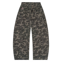 Kidsuper Studios Face Camo Wide Leg Jean [Black] - KidSuper Studios