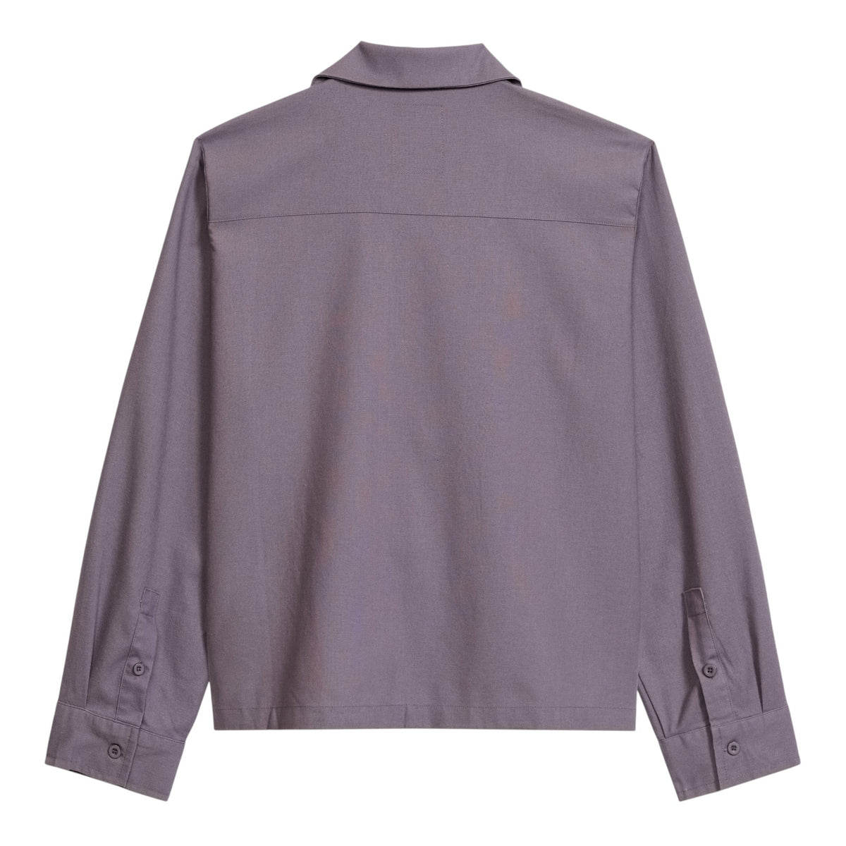 KidSuper Studios Face Camp Collar Button Up Longsleeve - Plum - KidSuper Studios