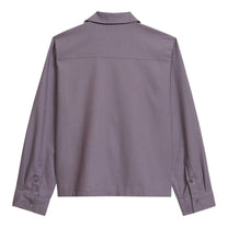 KidSuper Studios Face Camp Collar Button Up Longsleeve - Plum - KidSuper Studios