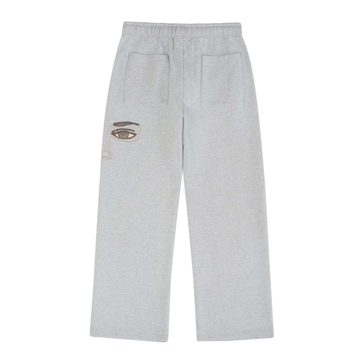 KidSuper Studios Face Sweatpants - Stone Gray - KidSuper Studios