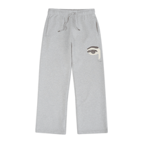 KidSuper Studios Face Sweatpants - Stone Gray - KidSuper Studios