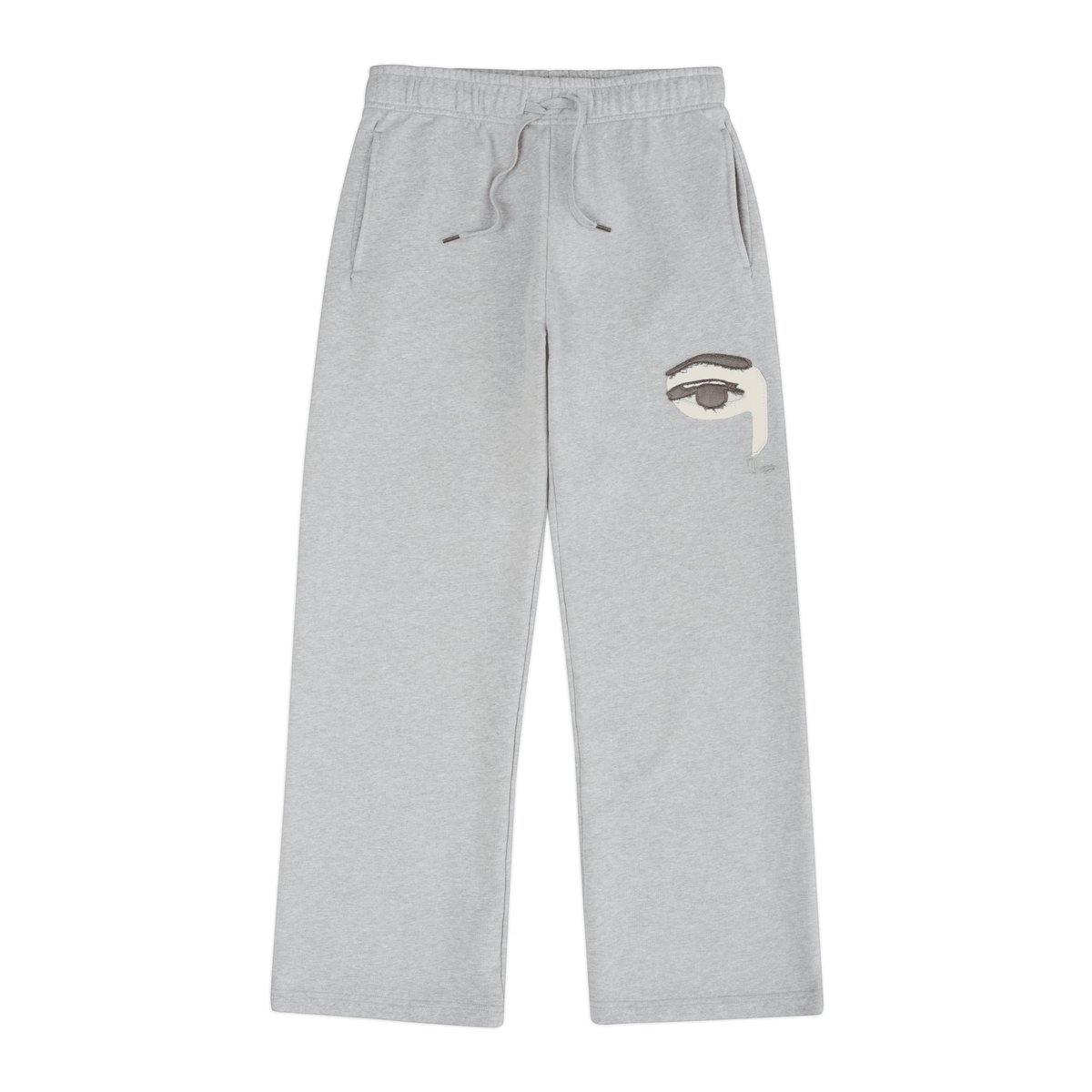 KidSuper Studios Face Sweatpants - Stone Gray - KidSuper Studios