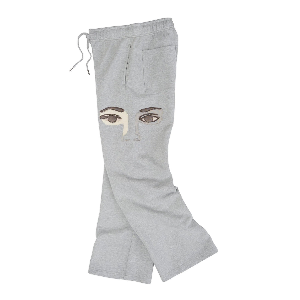 KidSuper Studios Face Sweatpants - Stone Gray - KidSuper Studios