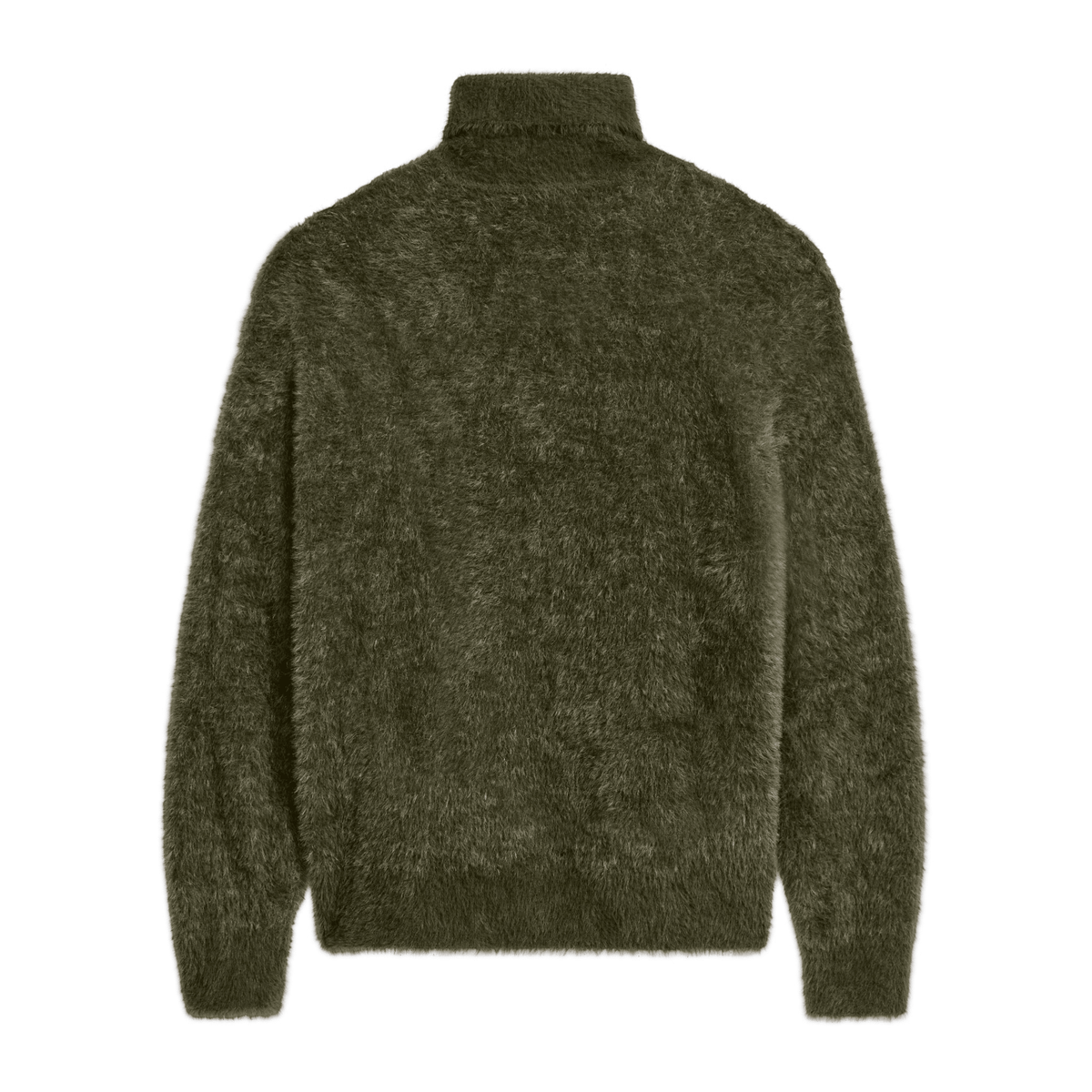 KidSuper Studios Fuzzy Knit Hatched Face Turtle Neck - KidSuper Studios