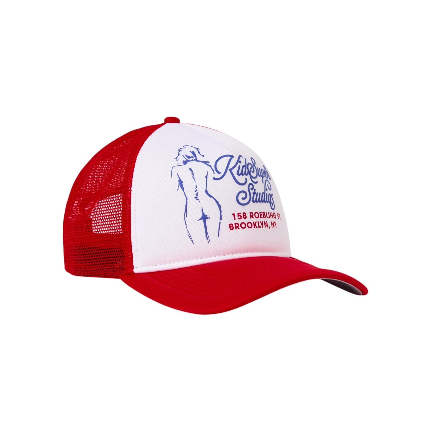 KidSuper Studios Puff Print Trucker Hat - KidSuper Studios