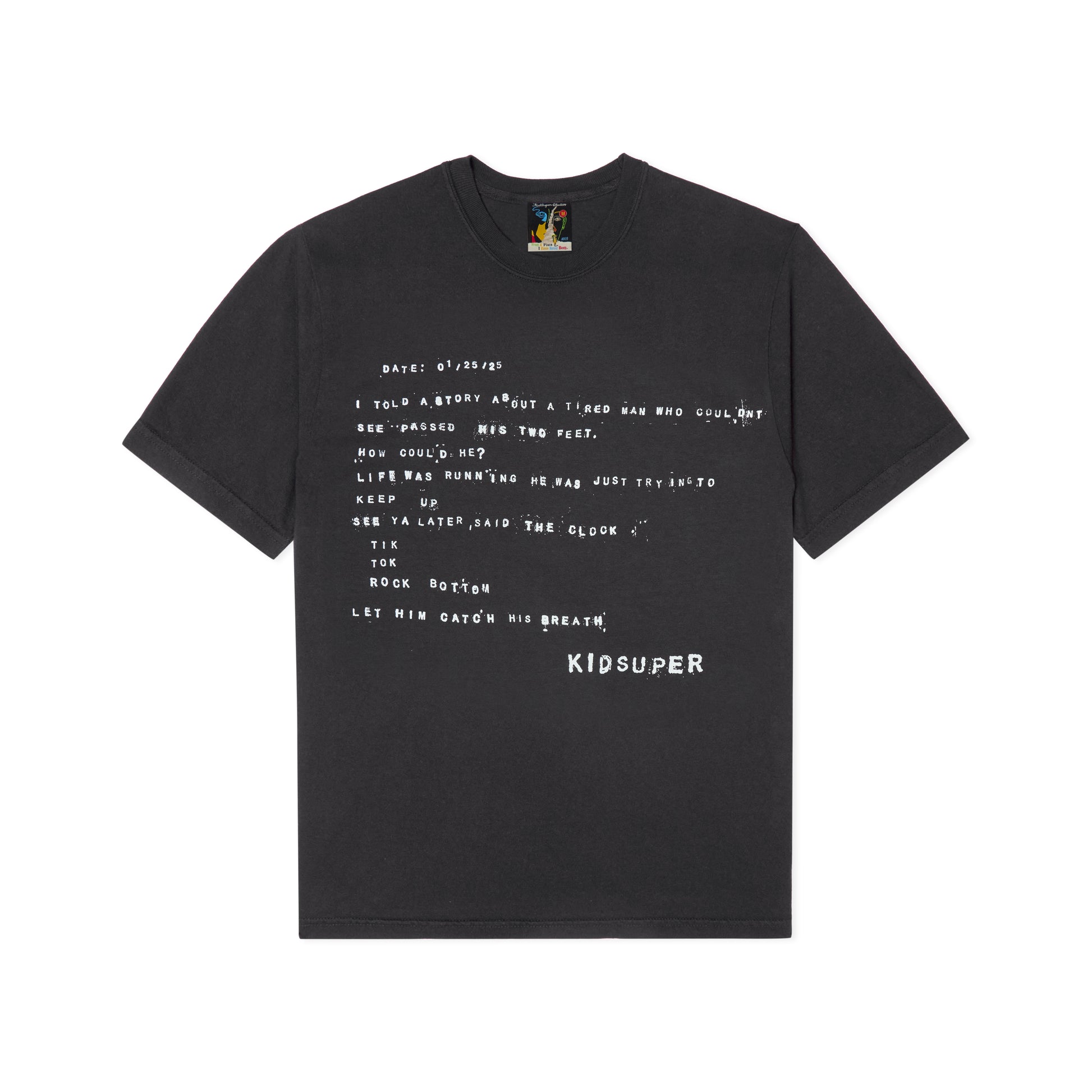 Kidsuper Studios Story Tee Black - Kidsuper Studios