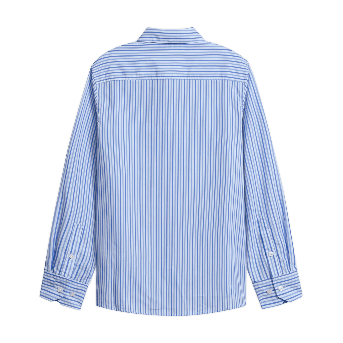 KidSuper Studios Striped Face Button Up - Chambray - KidSuper Studios
