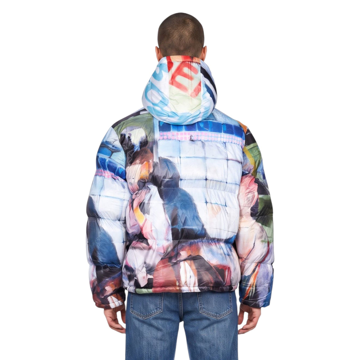 KidSuper Studios Sunday Mornings Printed Puffer - KidSuper Studios