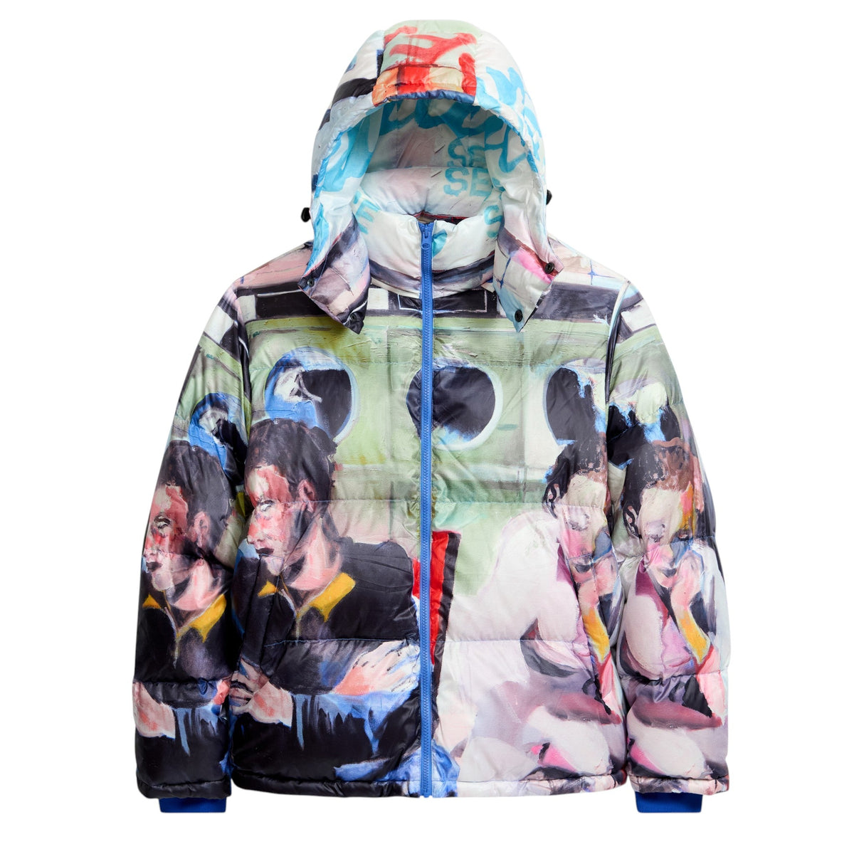 KidSuper Studios Sunday Mornings Printed Puffer - KidSuper Studios