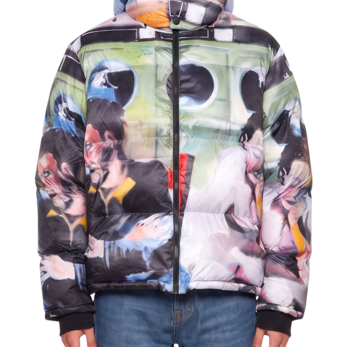 KidSuper Studios Sunday Mornings Printed Puffer - KidSuper Studios