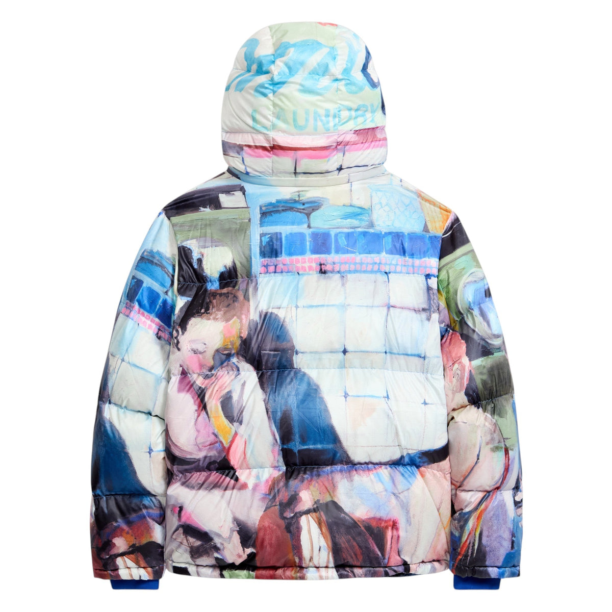 KidSuper Studios Sunday Mornings Printed Puffer - KidSuper Studios