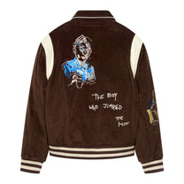 KidSuper Studios Washed Corduroy Embroidered Faces Jacket - KidSuper Studios