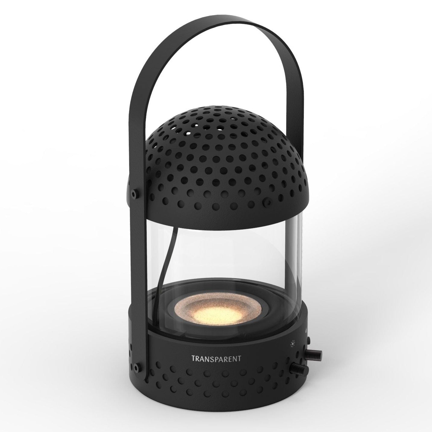 Light Speaker - Black - Lautsprecher - Transparent