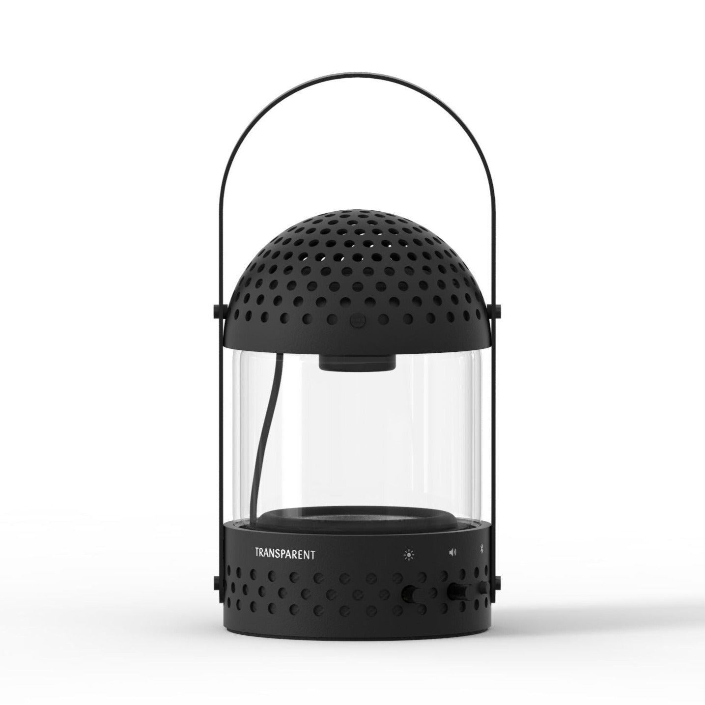 Light Speaker - Black - Lautsprecher - Transparent