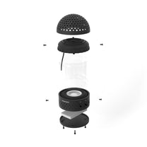 Light Speaker - Black - Lautsprecher - Transparent
