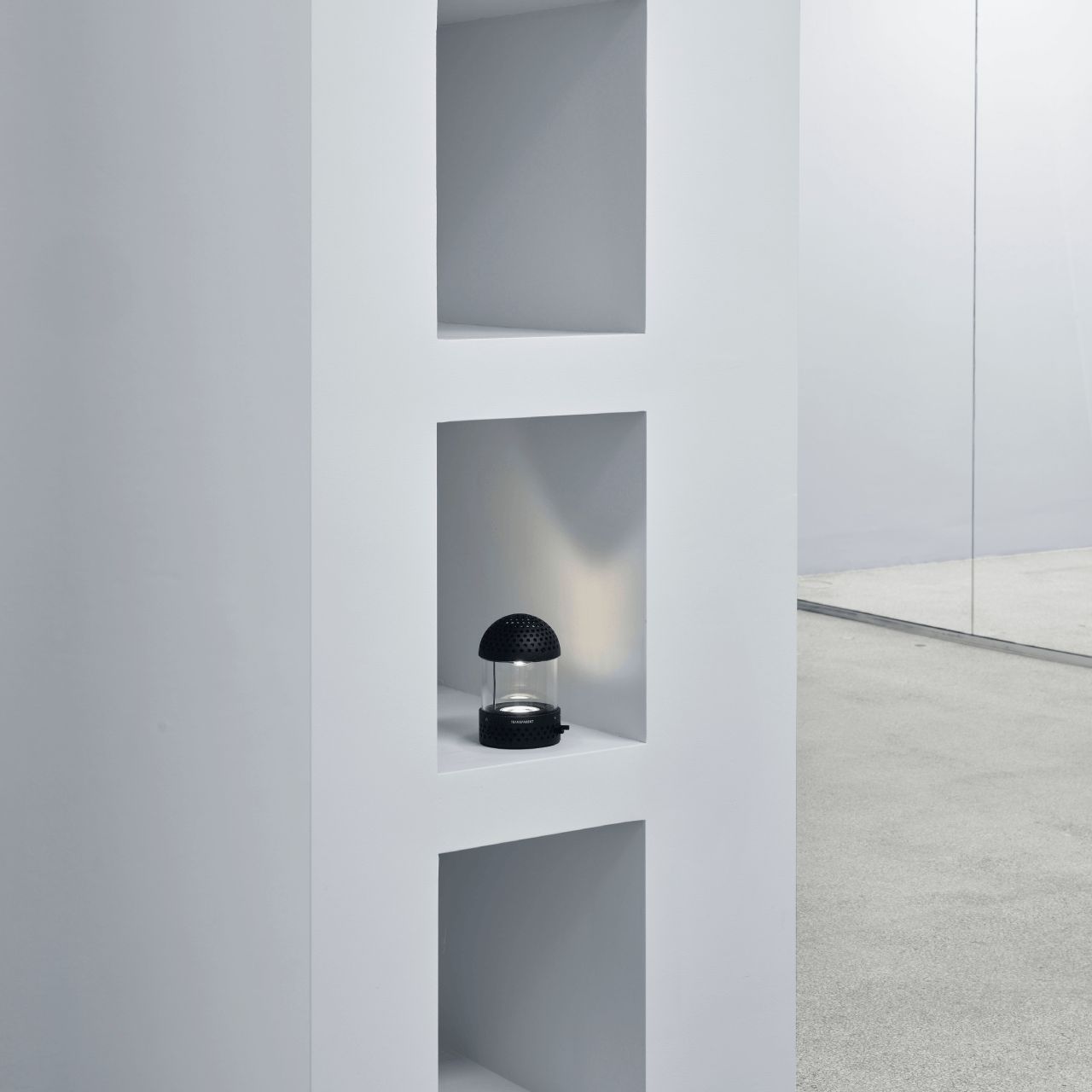 Light Speaker - Black - Lautsprecher - Transparent