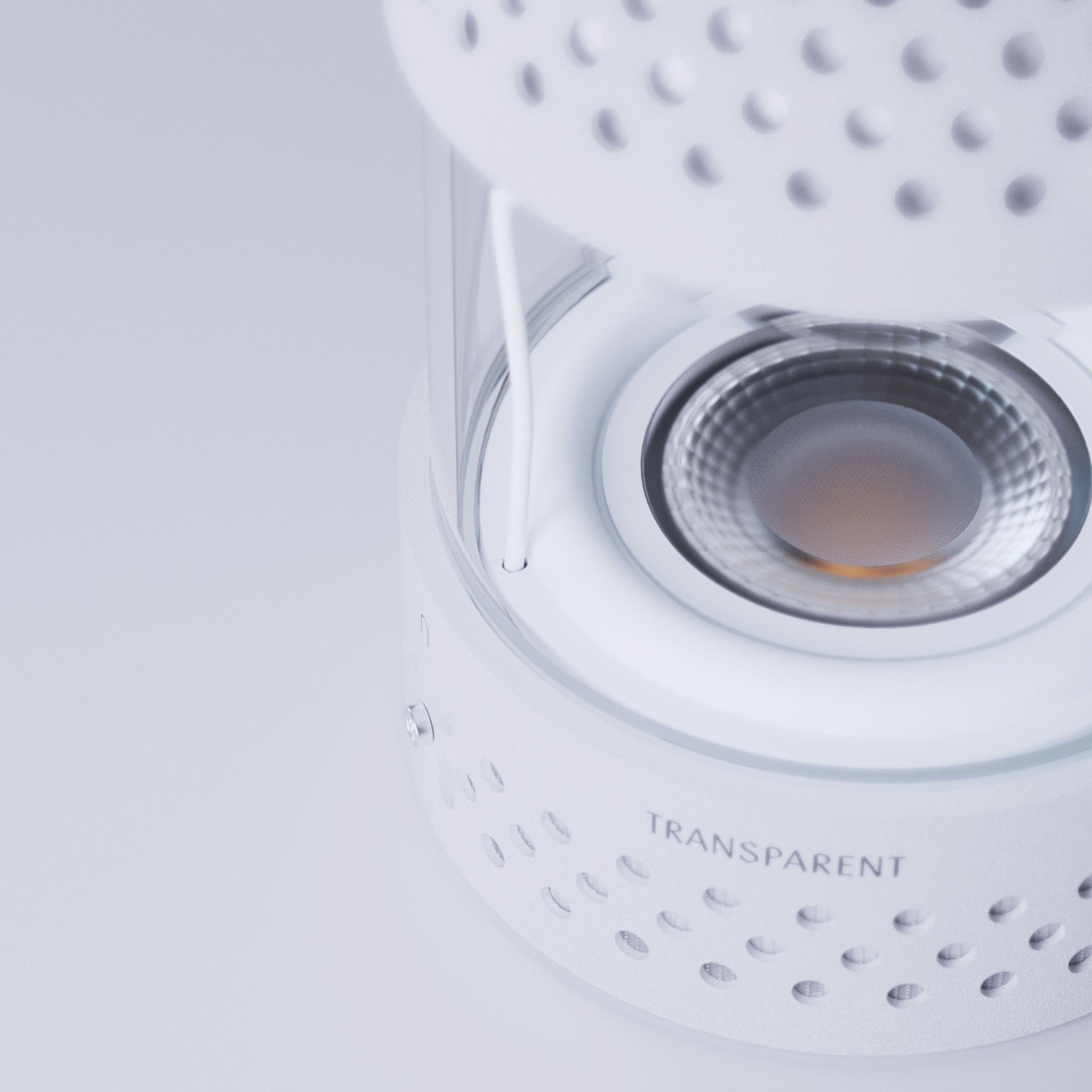 Light Speaker - White - Transparent