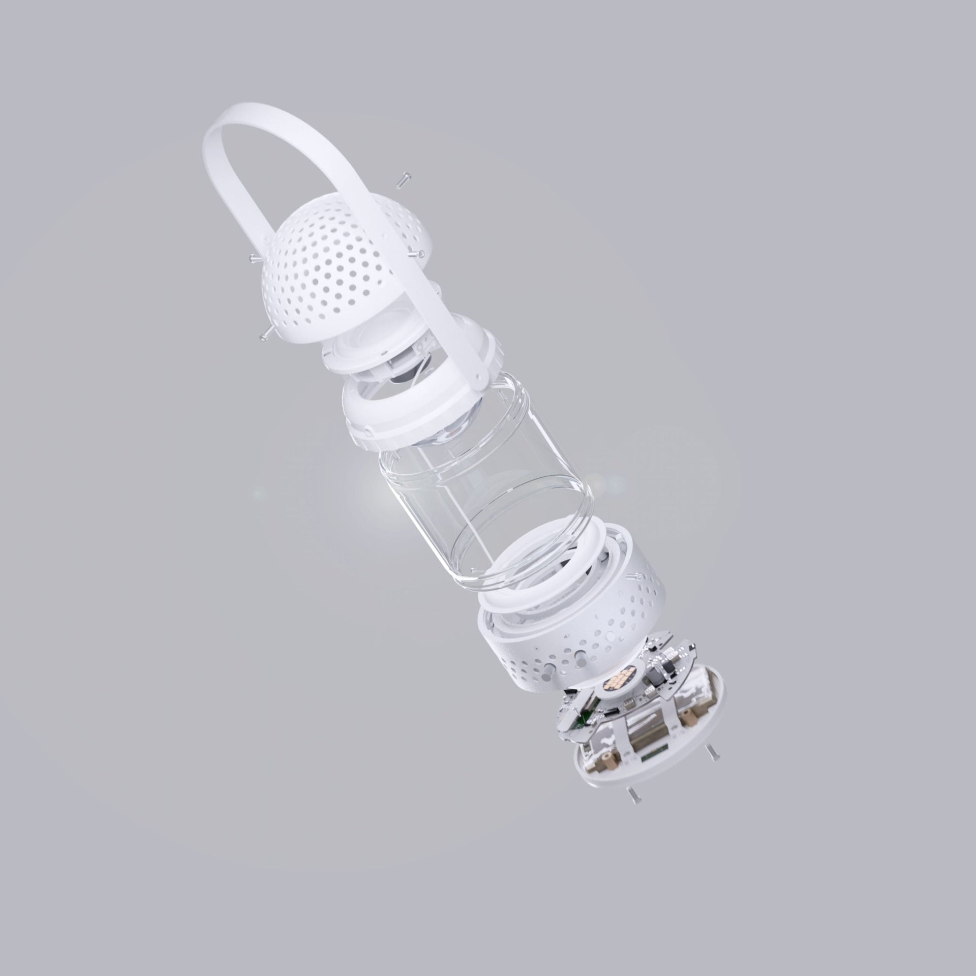 Light Speaker - White - Transparent