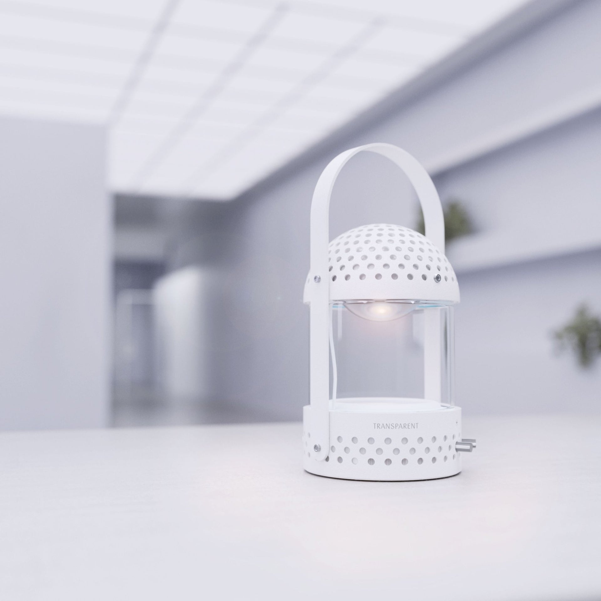 Light Speaker - White - Transparent
