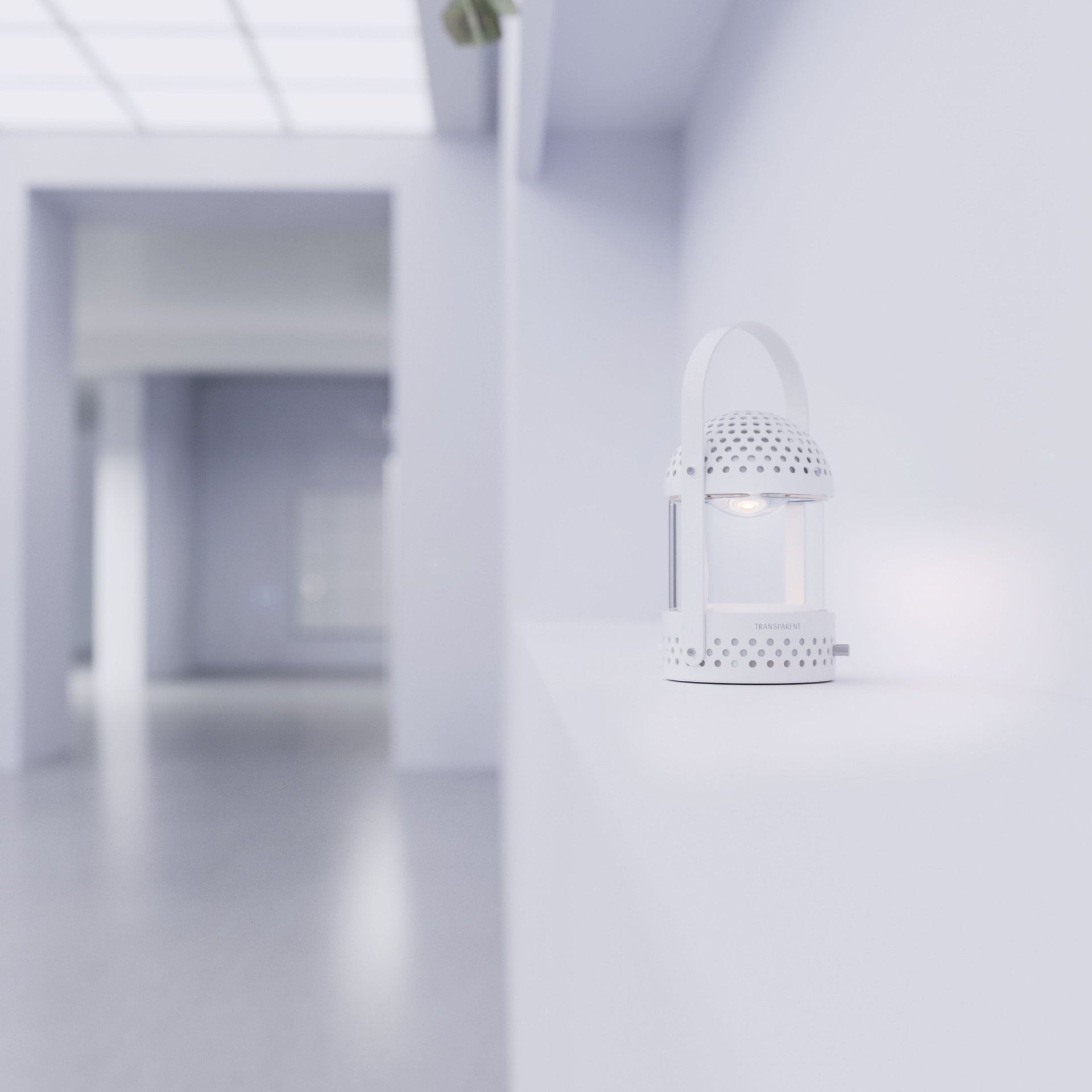Light Speaker - White - Transparent