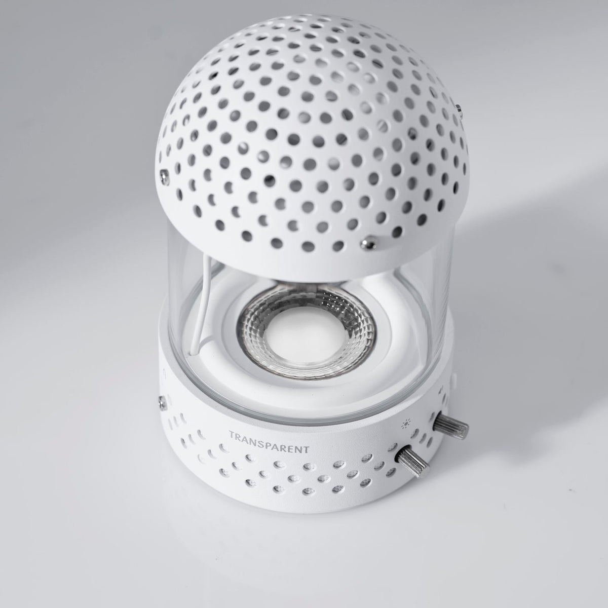 Light Speaker - White - Lautsprecher - Transparent