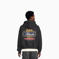 Rhude Safari-Crest Zip-up Hoodie