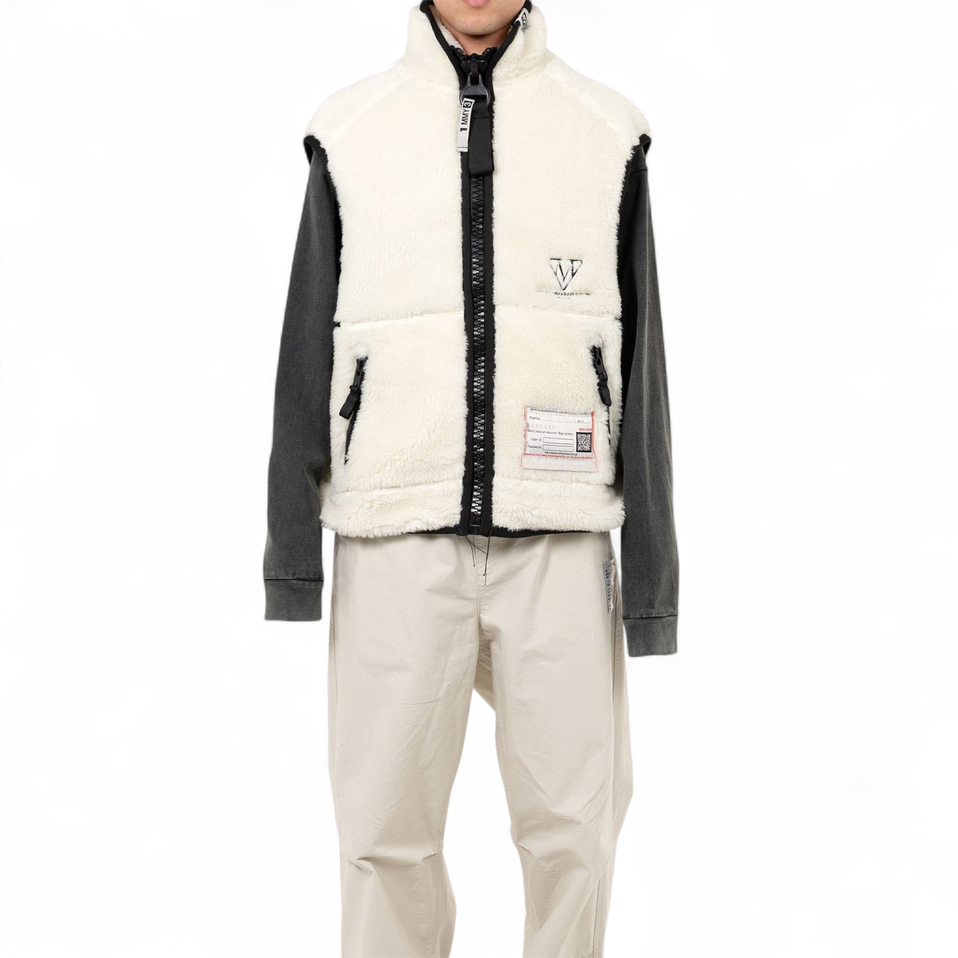 Maison MIHARA YASUHIRO Amateur Sewn Like Boa Vest - Maison MIHARA YASUHIRO