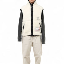 Maison MIHARA YASUHIRO Amateur Sewn Like Boa Vest - Maison MIHARA YASUHIRO