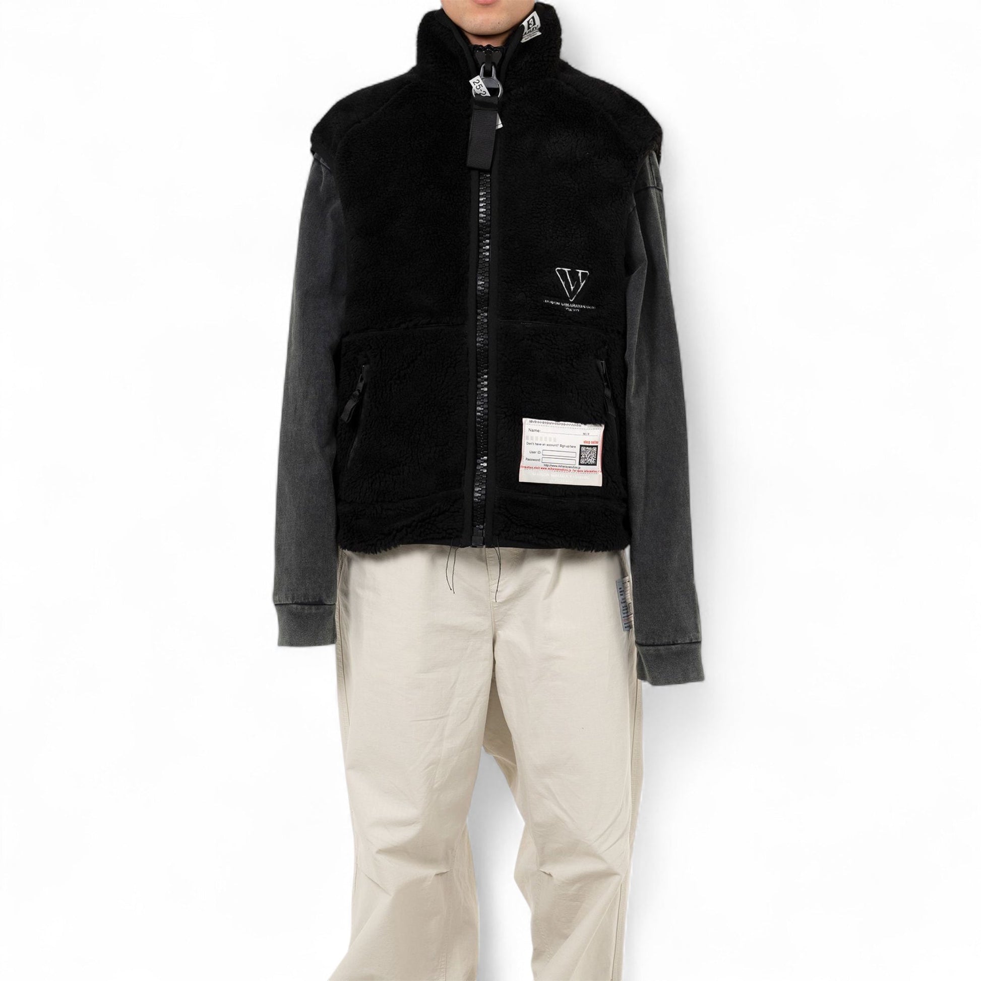 Maison MIHARA YASUHIRO Amateur Sewn Like Boa Vest - Maison MIHARA YASUHIRO