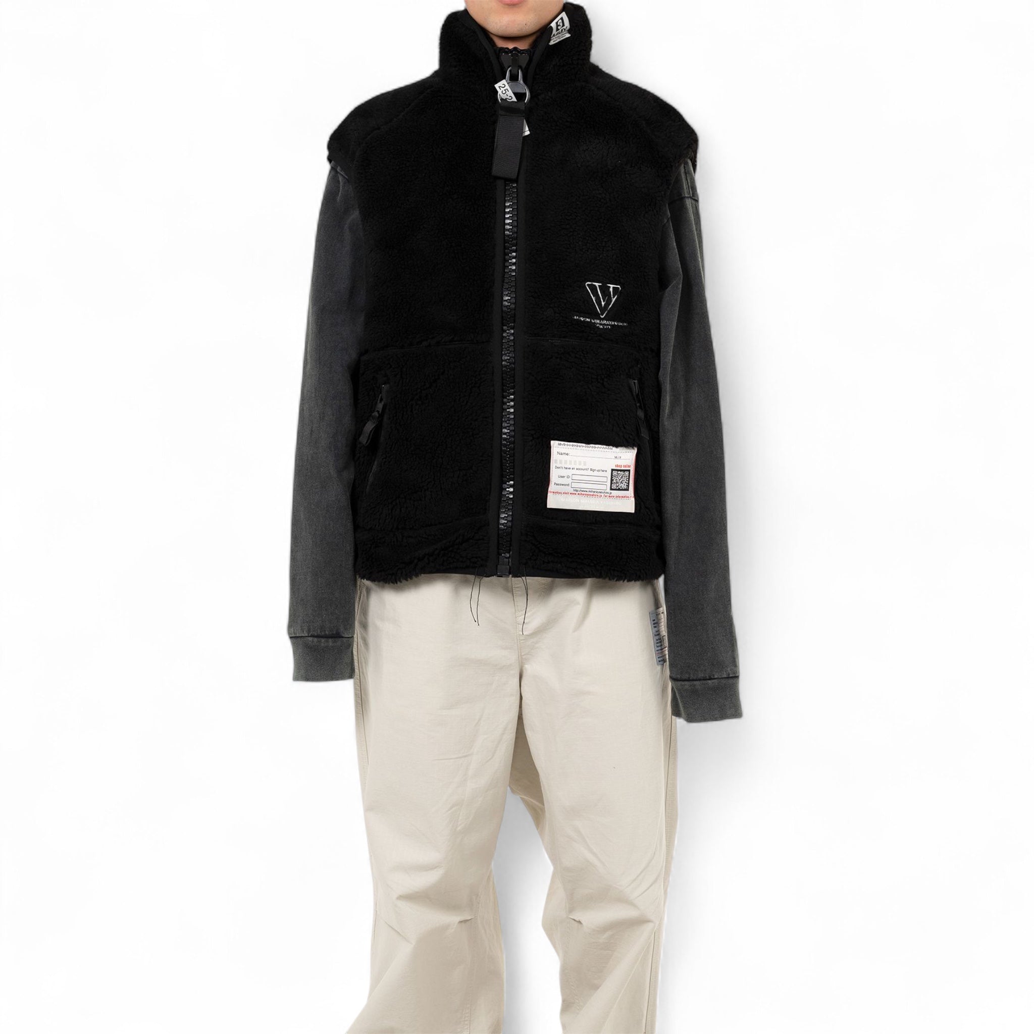 Maison MIHARA YASUHIRO Amateur Sewn Like Boa Vest - Maison MIHARA YASUHIRO