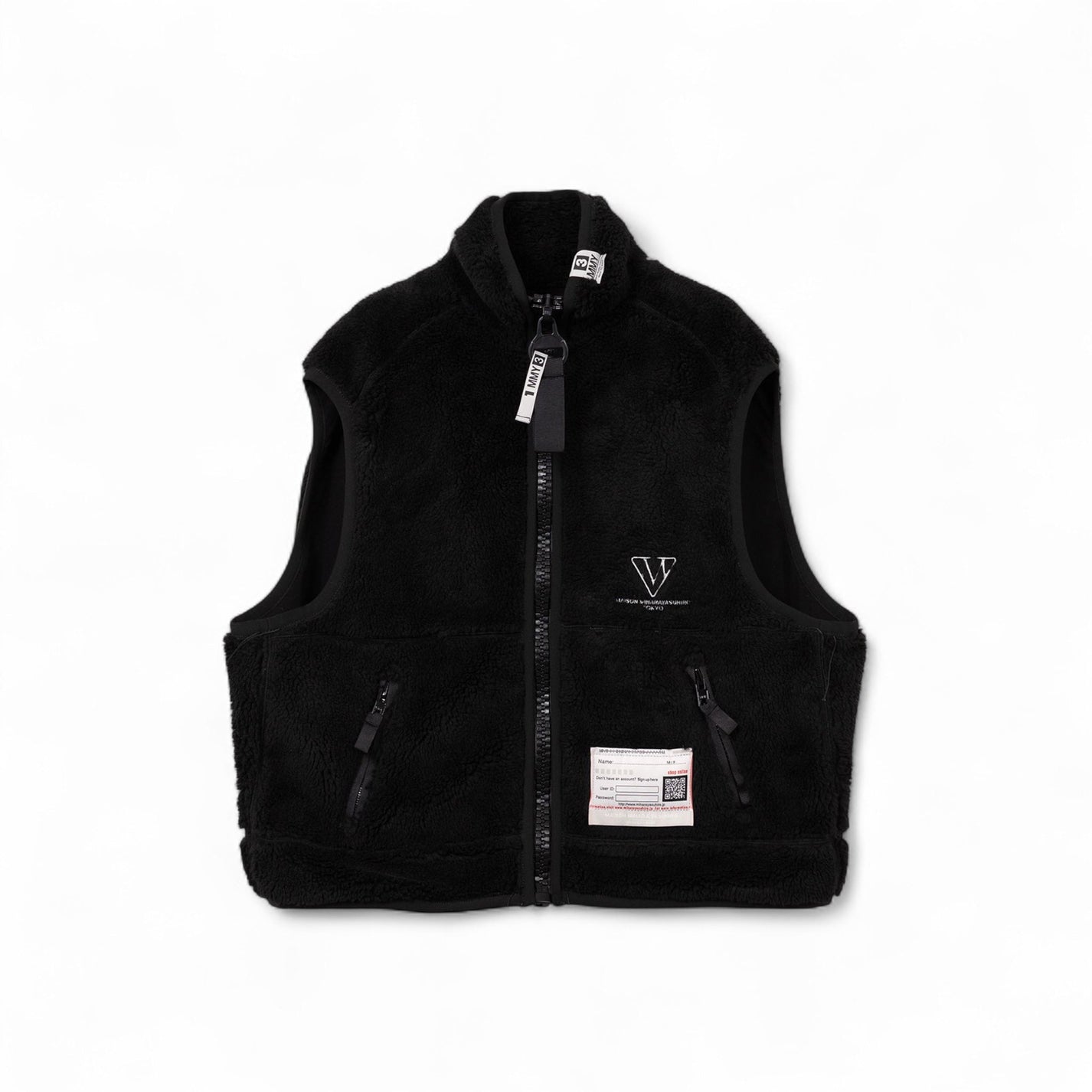 Maison MIHARA YASUHIRO Amateur Sewn Like Boa Vest - Maison MIHARA YASUHIRO