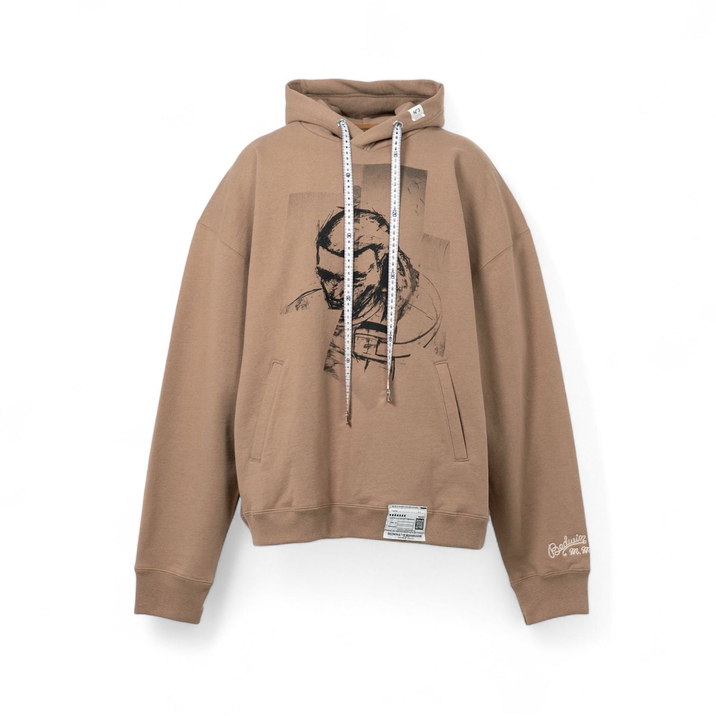 Maison MIHARA YASUHIRO &quot;BEDWIN &amp; THE MMY&quot; DJ Print Hoodie - A KONZEPT