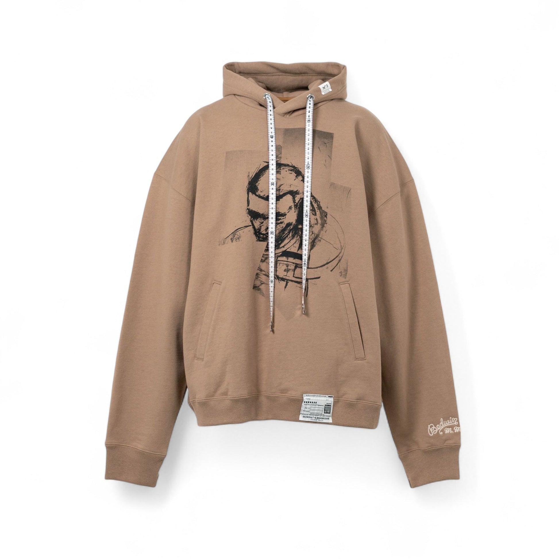 Maison MIHARA YASUHIRO &quot;BEDWIN &amp; THE MMY&quot; DJ Print Hoodie - A KONZEPT