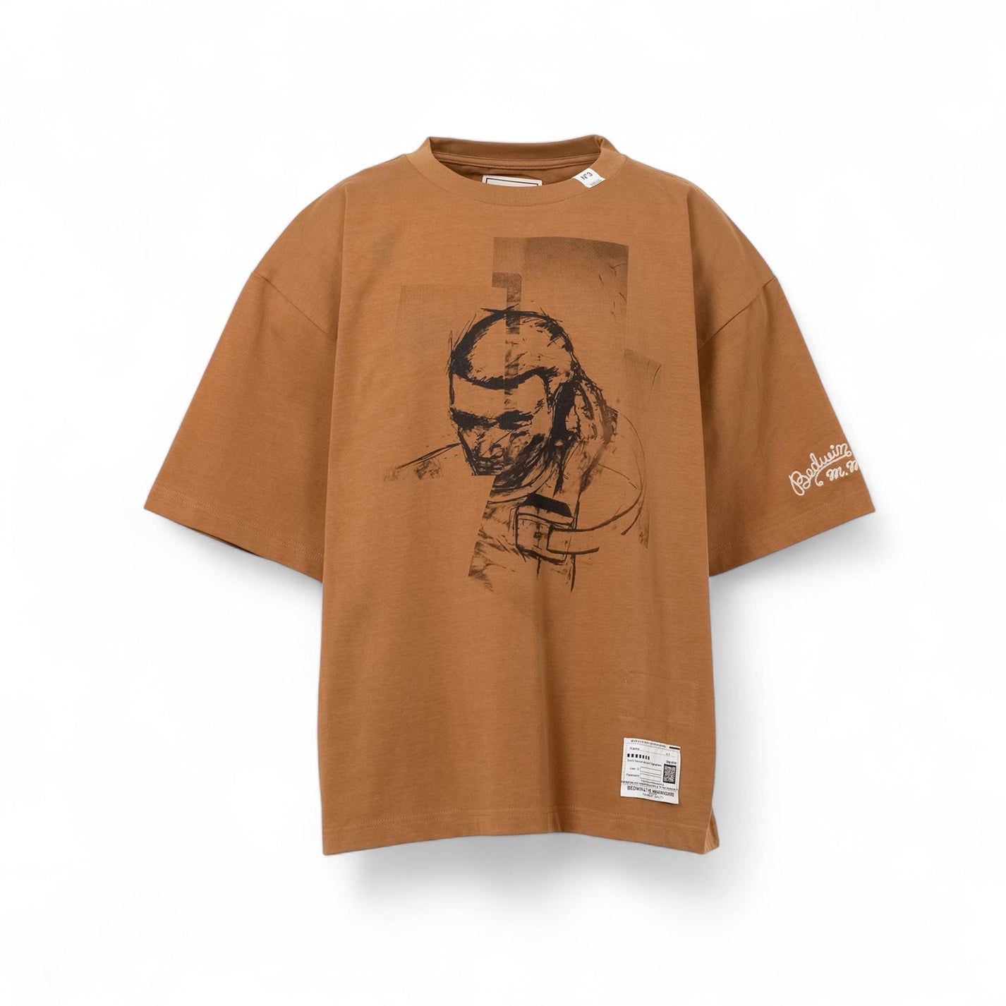 Maison MIHARA YASUHIRO &quot;BEDWIN &amp; THE MMY&quot; DJ Print T-shirt - Maison MIHARA YASUHIRO