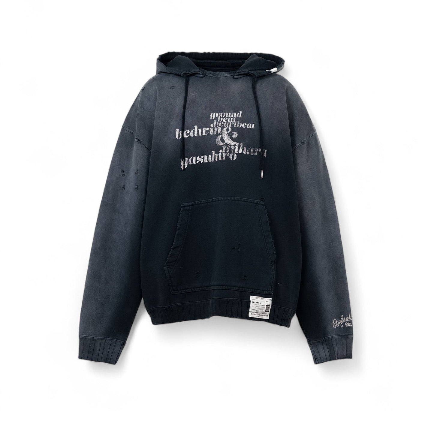 Maison MIHARA YASUHIRO &quot;BEDWIN &amp; THE MMY&quot; Photo Print Hoodie - Maison MIHARA YASUHIRO