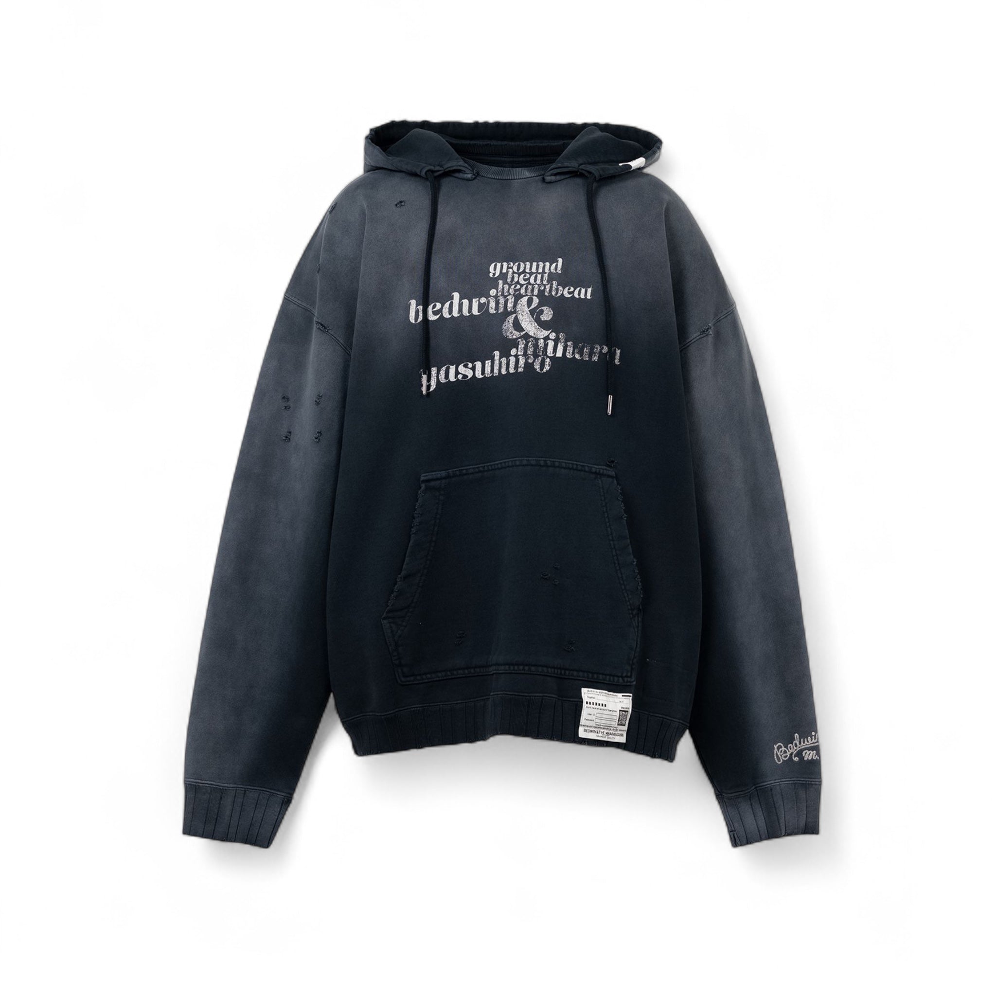 Maison MIHARA YASUHIRO &quot;BEDWIN &amp; THE MMY&quot; Photo Print Hoodie - Maison MIHARA YASUHIRO
