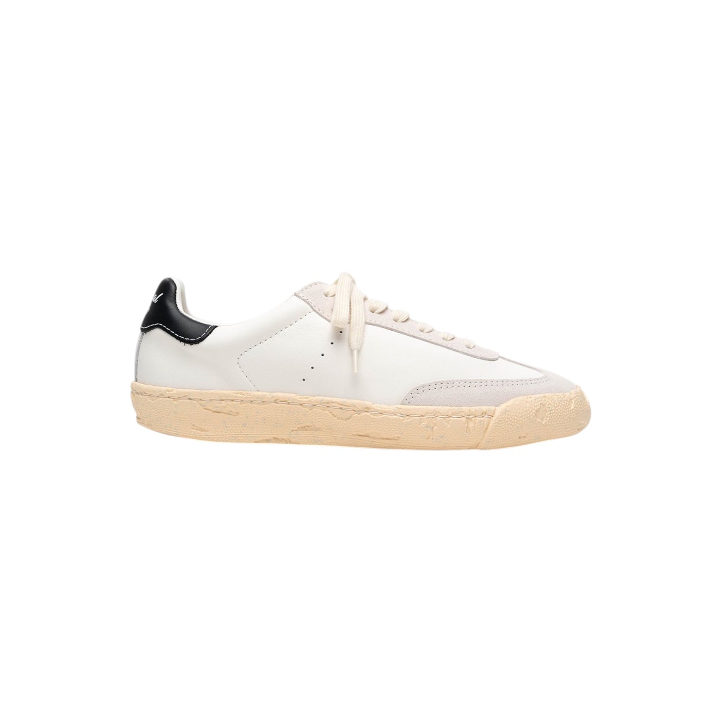Maison MIHARA Yasuhiro "FRANCIS" PAST Sole Mixed Material Low - Top Sneakers - Maison MIHARA YASUHIRO