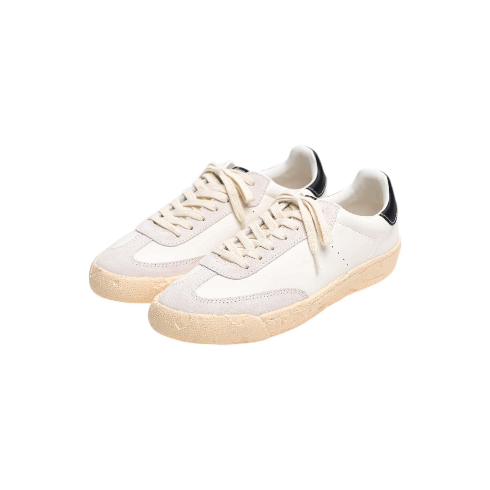 Maison MIHARA Yasuhiro "FRANCIS" PAST Sole Mixed Material Low - Top Sneakers - Maison MIHARA YASUHIRO