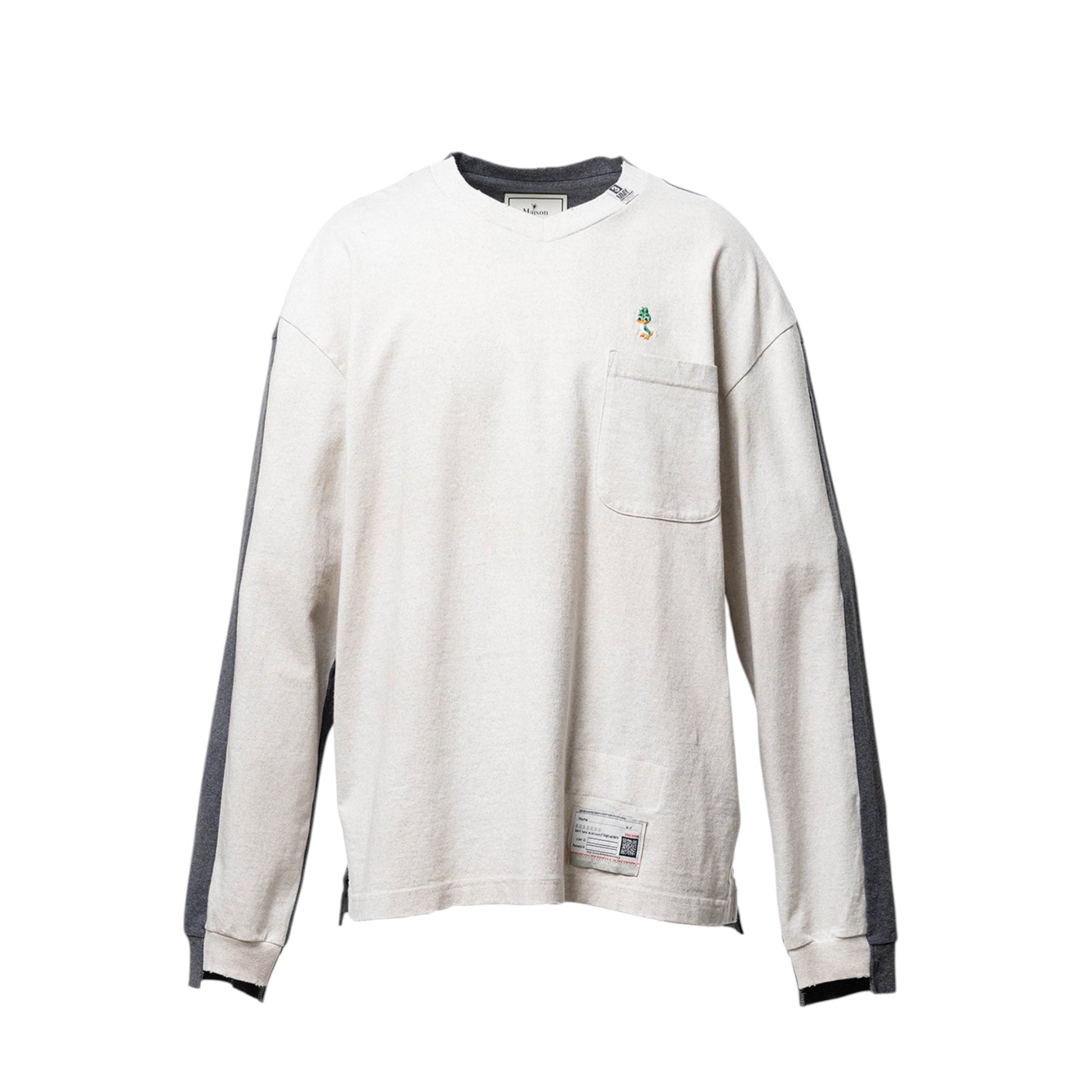 Maison MIHARA YASUHIRO Front Back Combined Long Sleeve - Maison MIHARA YASUHIRO