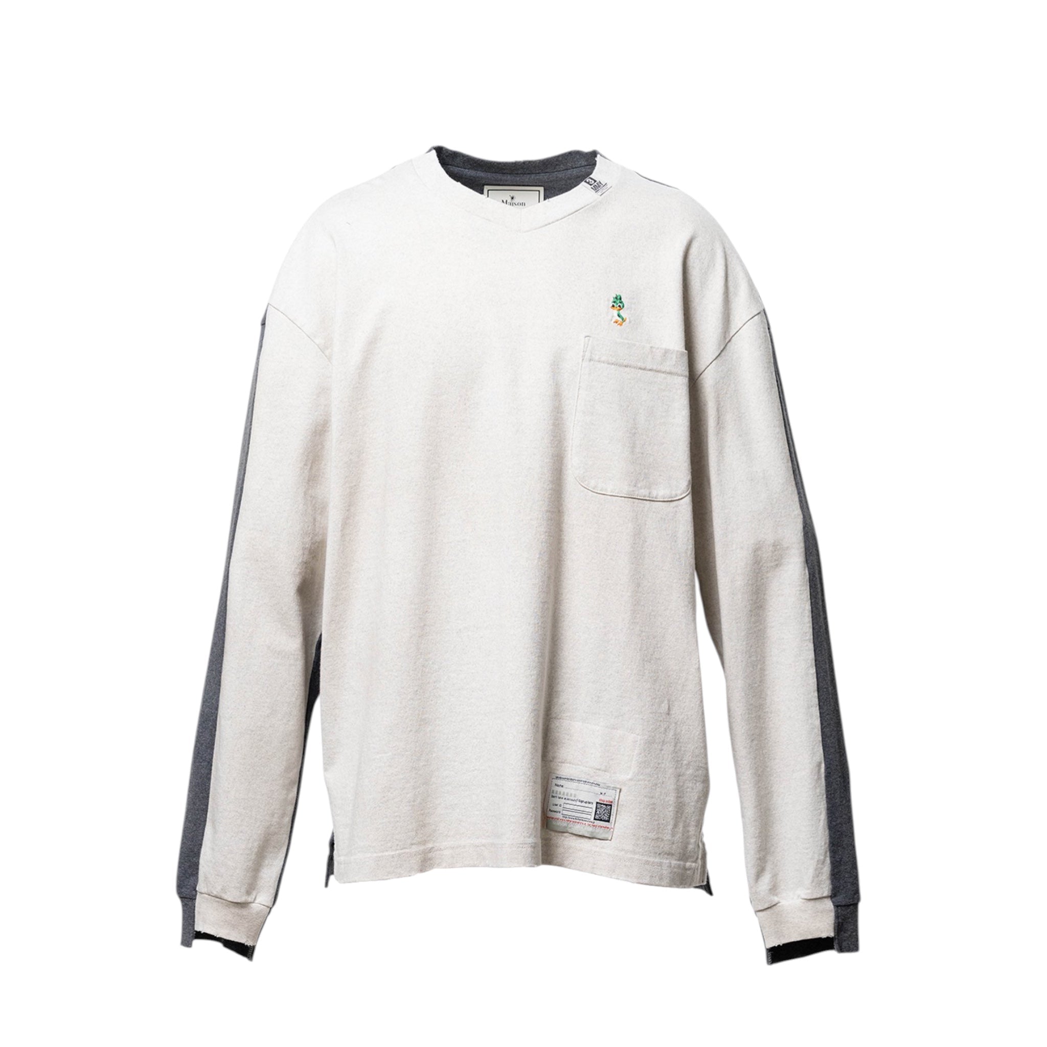 Maison MIHARA YASUHIRO Front Back Combined Long Sleeve - Maison MIHARA YASUHIRO