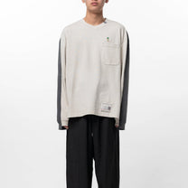 Maison MIHARA YASUHIRO Front Back Combined Long Sleeve - Maison MIHARA YASUHIRO