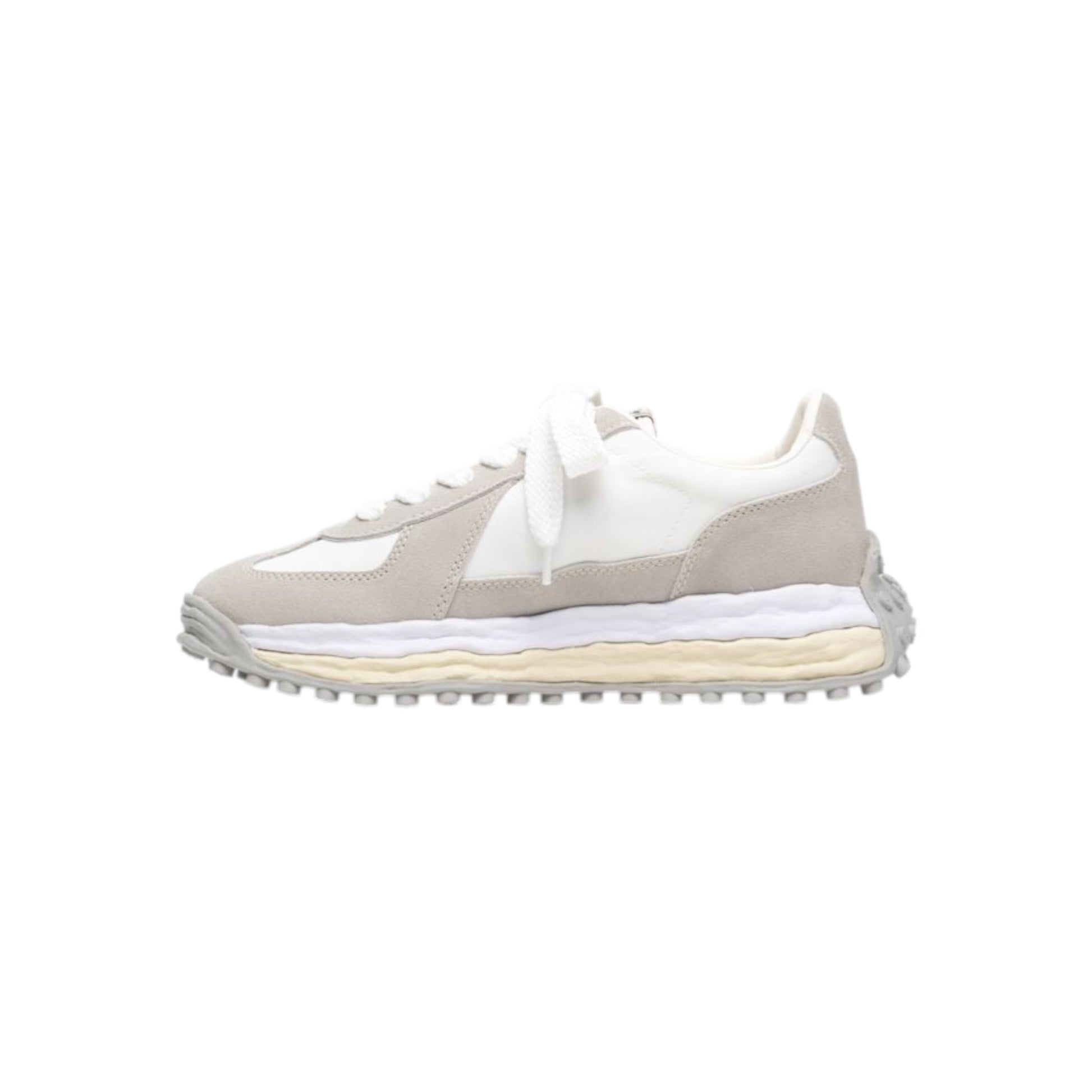 Maison MIHARA YASUHIRO "LARRY" OG Sole Mix Material Low - top Sneaker - Maison MIHARA YASUHIRO