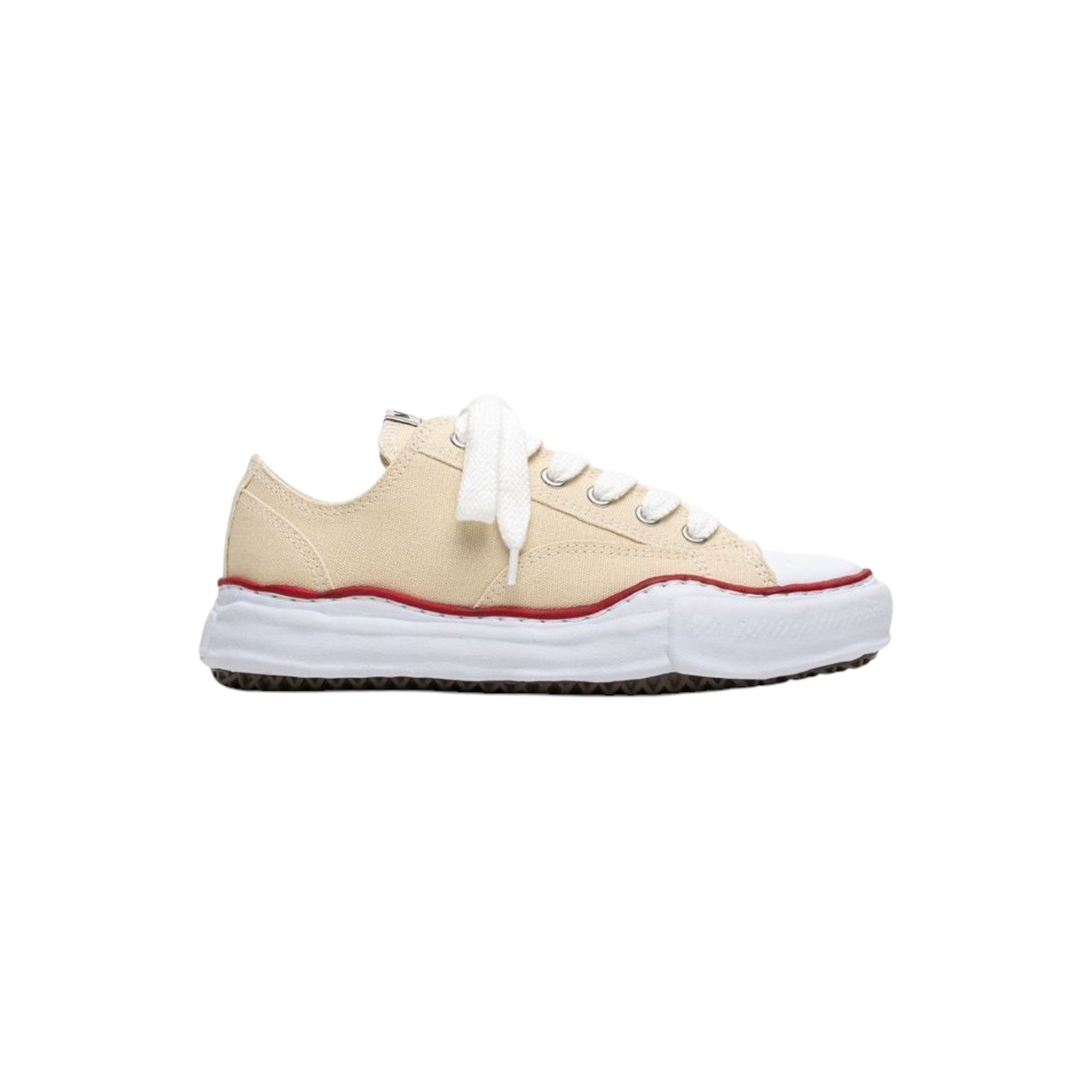 Maison MIHARA YASUHIRO "PETERSON" OG Sole Canvas Low-top Sneaker Natrual - Maison MIHARA YASUHIRO