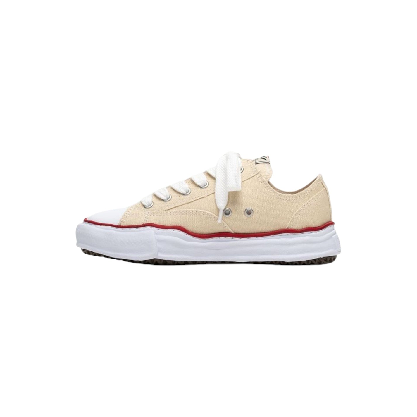 Maison MIHARA YASUHIRO "PETERSON" OG Sole Canvas Low-top Sneaker Natrual - Maison MIHARA YASUHIRO