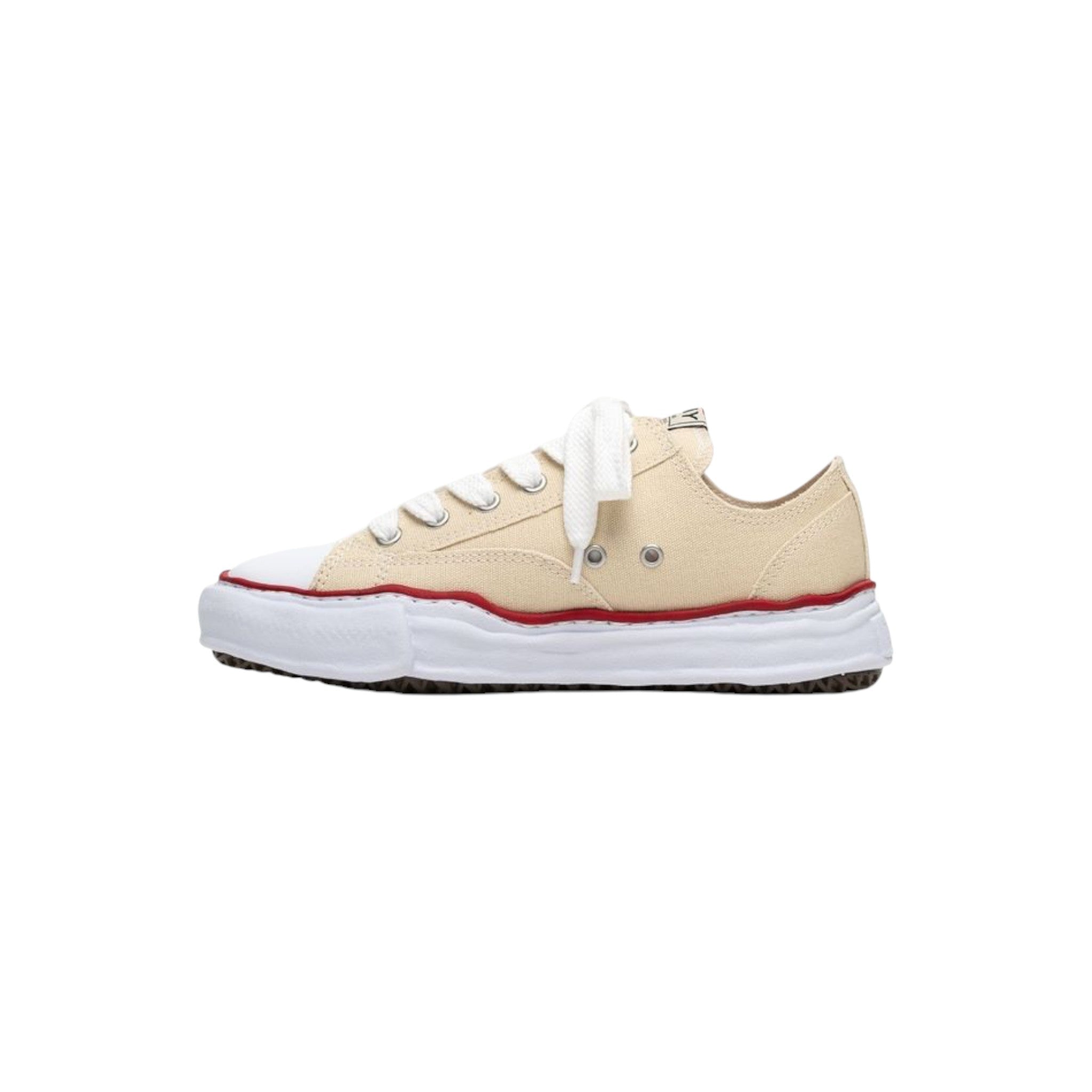 Maison MIHARA YASUHIRO "PETERSON" OG Sole Canvas Low-top Sneaker Natrual - Maison MIHARA YASUHIRO