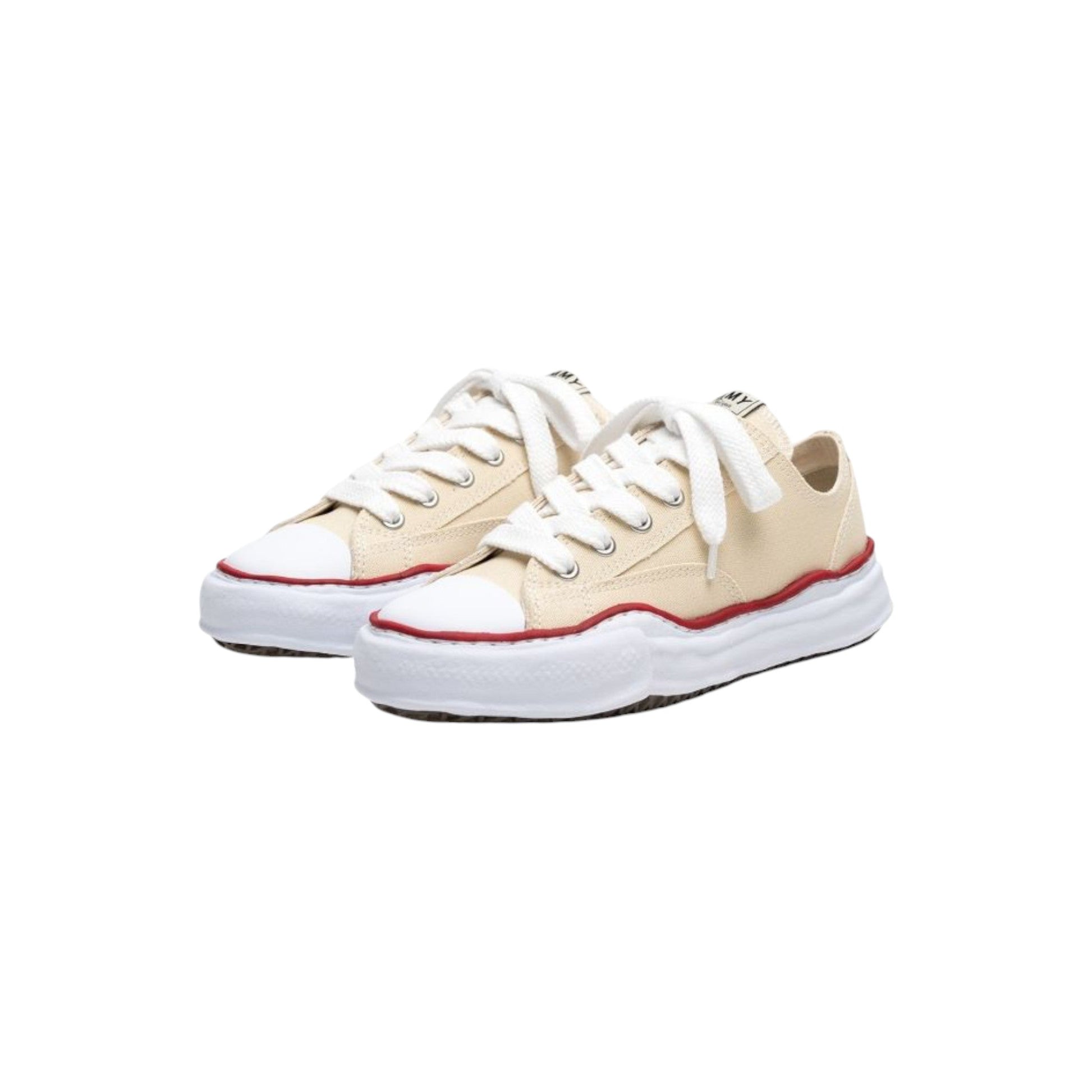 Maison MIHARA YASUHIRO "PETERSON" OG Sole Canvas Low-top Sneaker Natrual - Maison MIHARA YASUHIRO